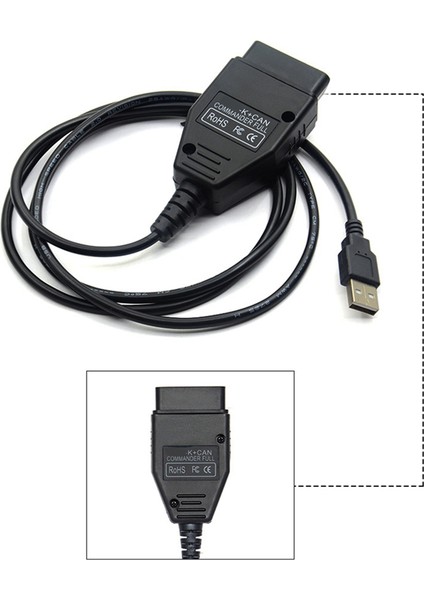 Vag K+Can Can Commander Için 1.4 FT232RL Audi/vw/skoda/seat Vag K+Için Can 1.4 K-Line Komutan (Yurt Dışından) fırsatları