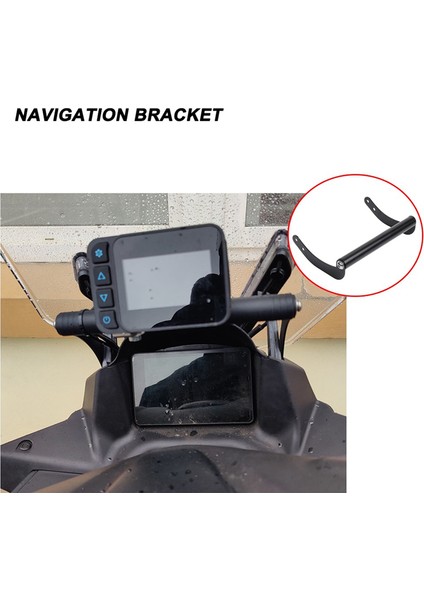 Motosiklet Naviget Stand Standı Tutucu Telefon Gps Braketi Zontes 350D 310M 350M Için (Yurt Dışından) indirimleri