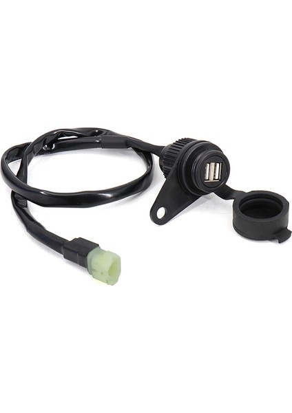 Honda CB400X Cb 400X Çift USB Dc Outlet Charger Adaptörü 12V Dv Çıkış Dönüştürücü Için Motosiklet USB Şarj Ekipmanı (Yurt Dışından)