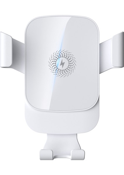 Beyaz Kablosuz Araba Şarj Cihazı, Telefon Tutucusu 15W Hızlı Şarj Otomatik Kenetleme Telefon Tutucusu (Yurt Dışından) modelleri