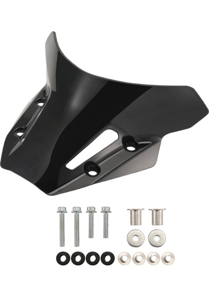 Yamaha MT09 FZ09 Mt-09 Fz-09 2021-2022 Motosiklet Ön Cam Ön Cam Deflektörü Kapak Rüzgar Ekranı Siyah (Yurt Dışından) fiyatları