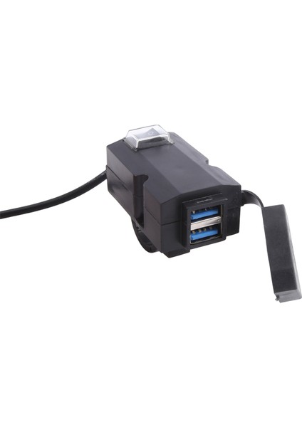 12V-24V QC3.0/3.1A Çift USB Port Su Geçirmez Motosiklet Gidon Şarj Cihazı Adaptörü Güç Kaynağı Soketi (Yurt Dışından) fiyatları