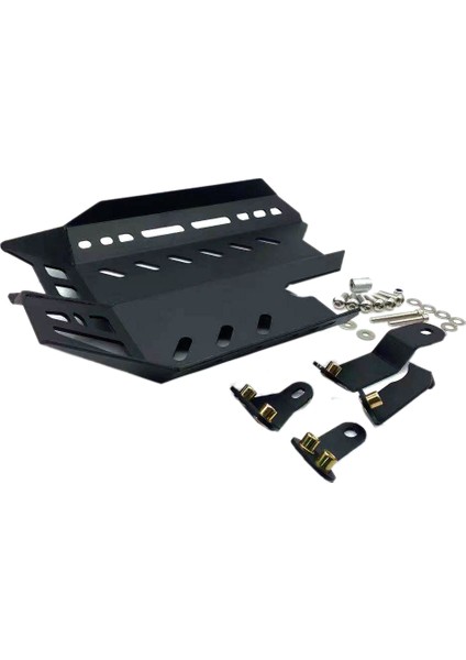 Honda CB500X Için Cb 500X CB400X 2019 2020 2021 Motosiklet Motor Koruma Kapak Şasisi Koruma Plakası Siyah (Yurt Dışından)