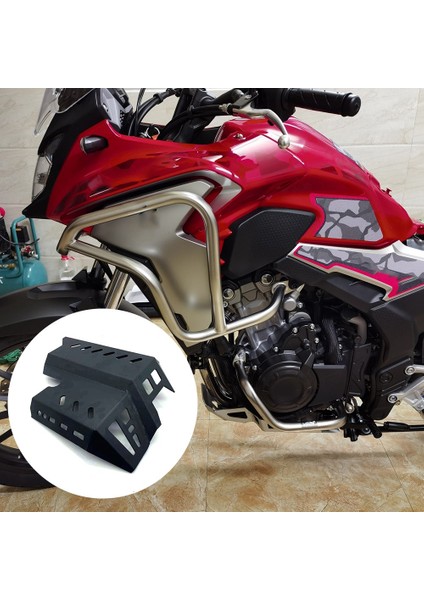 Honda CB500X Için Cb 500X CB400X 2019 2020 2021 Motosiklet Motor Koruma Kapak Şasisi Koruma Plakası Siyah (Yurt Dışından) modelleri