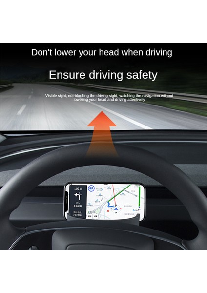 Tesla Model 3 Için Highland Direksiyon Simidi Depolama Kutusu Cep Telefonu Tutucu Gözlükleri Depolama (Yurt Dışından) fırsatları