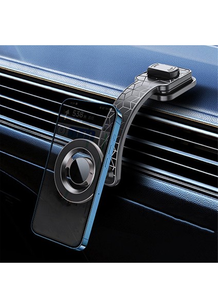 Araba Telefon Tutucu Magsafe Manyetik Güçlü Çubuk Gösterim Paneli Sabit Katlanır Araç Navigasyon Tutucu (Yurt Dışından) fiyatları