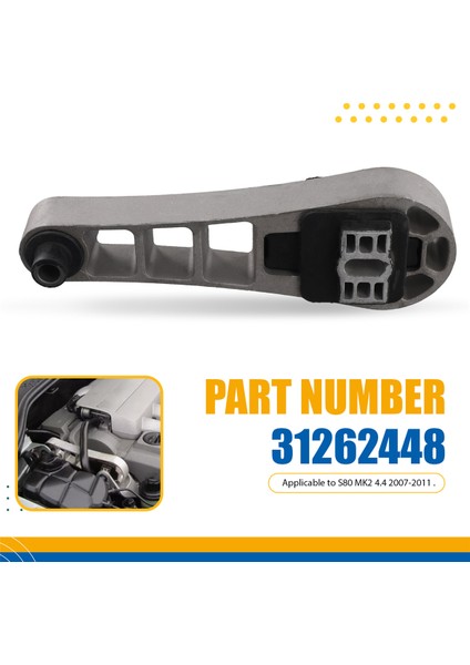 Volvo S80 Mk2 Için Üst Motor Tork Çubuğu Montaj Braketleri 31262448 4.4 2007-2011 Motor Montaj Çubuğu (Yurt Dışından) indirimleri