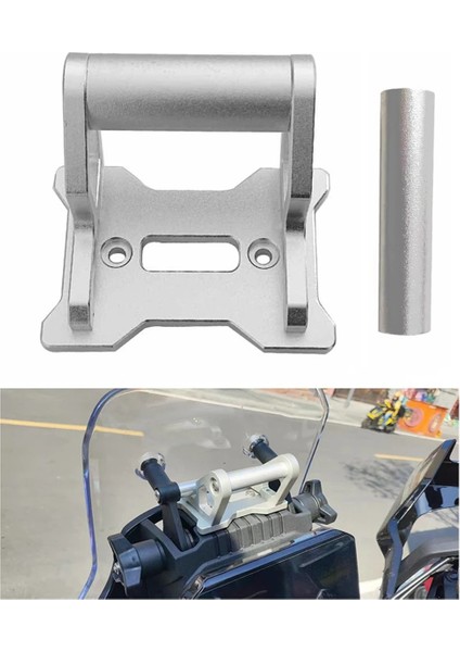 Motosiklet Telefon Tutucu Stand Navigasyon Uzatma Braketi Cfmoto 450MT 2024 2025 Aksesuarlar 12MM+22MM (Yurt Dışından) modelleri