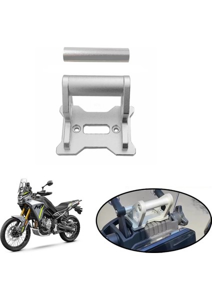 Motosiklet Telefon Tutucu Stand Navigasyon Uzatma Braketi Cfmoto 450MT 2024 2025 Aksesuarlar 12MM+22MM (Yurt Dışından) fırsatları