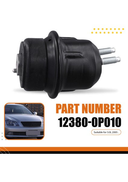 12380-0P010 Araba Motoru Ön Sol Süspansiyon Anti-Vibrasyon Anti-Vibrasyon Montajı Toyota Crowm Reiz 2005- 123800P010 (Yurt Dışından) indirimleri