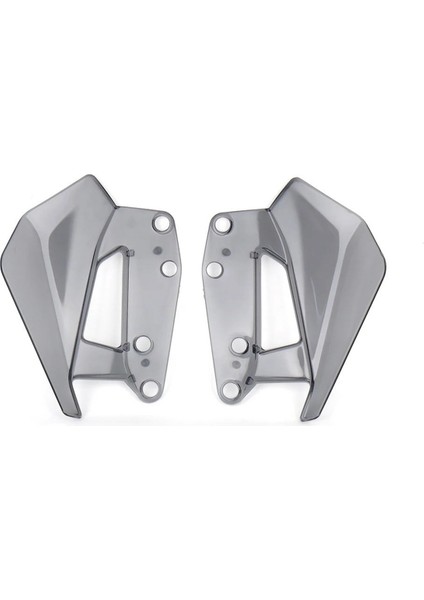 Motosiklet Parçaları Ön Rüzgar Deflektörleri Yan Spoiler Ön Cam Bmw R1300GS R1300 Gs 2024 (Duman Gri) (Yurt Dışından)