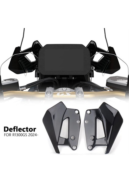 Motosiklet Parçaları Ön Rüzgar Deflektörleri Yan Spoiler Ön Cam Bmw R1300GS R1300 Gs 2024 (Duman Gri) (Yurt Dışından) indirimleri