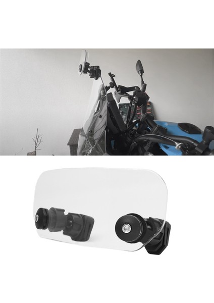Motosiklet Ön Cam Bmw R1200GS Için Evrensel Cam Spoiler Uzantısı Honda Yamaha Tracer 9 Gt MT09 Için R1250GS (Yurt Dışından) fiyatları