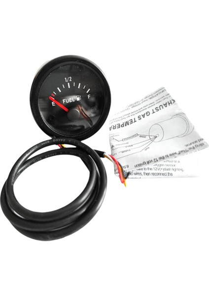 2 Inç Evrensel Yakıt Gösterge Kiti E-1/2-F Pointer Yakıt Seviyesi Gösterge Kiti Rv, Tekne ve Motosiklet, Araba Için LED Arka Işığı ile (Yurt Dışından) fırsatları