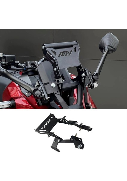 Honda ADV160 Adv 160 2023 2024 Motosiklet Ön Cam, Hareketli Braket Ayarlanabilir Navigasyon Tutucu Aksesuarları (Yurt Dışından) indirimleri