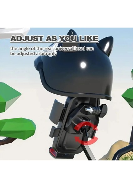 Bisiklet Motosiklet Telefon Tutucu 360 ° Dönme Açık Mekan Bisiklet Navigasyon Standı Akıllı Telefon Standı Için Güneş Kremi Yağmur Geçirmez (Yurt Dışından) indirimleri