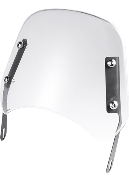 Motosiklet Ön Cam Ön Far Ön Cam Motosiklet Evrensel Rüzgar Deflektör Kaplama (Yurt Dışından)