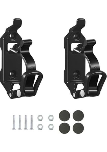 6 Adet Çatı Rafı Kepçe Rafı Kamyon Overland Dişli Çatı Rafı Aksesuarları 0,65 Inç Ila 1.55 Inç Çap (Yurt Dışından)