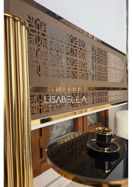 "eliteline – Ara Renkli Lüks Lazer Stor Perde" indirimleri