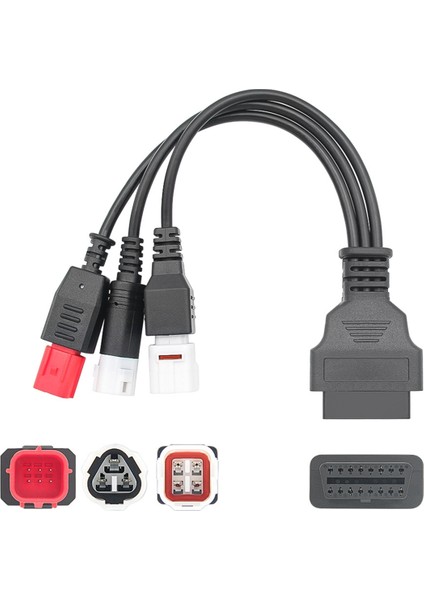 Yamaha Kline Euro5 Motosiklet Için Obd2 Diyagnostik Kablosu 16 Pin - 3pin 4pin 6pin Obd2 3 3&#39;ü Diyagnostik Adaptör (Yurt Dışından) fiyatları