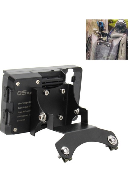 Yamaha Tmax 530 T-Max 530 2017-2019 Navigasyon Braketi Moun Aksesuarları Için Motosiklet Windscren Braket Telefon Tutucu (Yurt Dışından) fiyatları