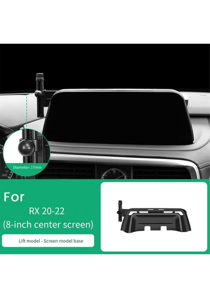 Lexus Rx RX300 20-22 Özel Araba Cep Telefonu Tutucu Montaj Ekran Cep Telefonu Tutucu Gezinme Braket Asansör Baskı A (Yurt Dışından) fiyatları