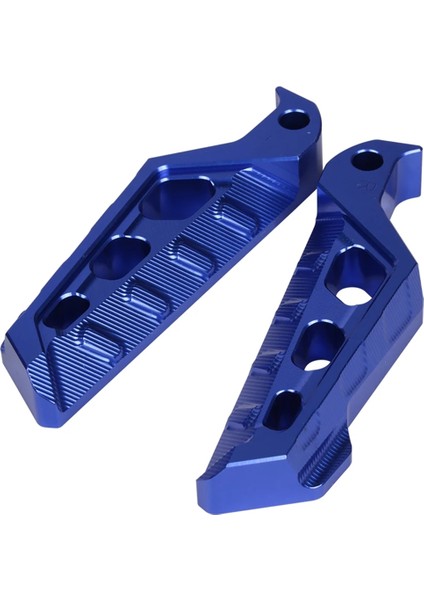 Yamaha Için Motosiklet Arka Ayak Pedalları Nmax Xmax Tmax 125 250 300 400 R1 R3 NVX155 Ayak Dinlenme Ayak Mandalları Aksesuarları Mavi (Yurt Dışından)