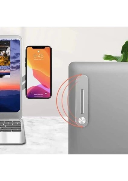 Ability Metal Ayarlanabilir Laptop ve Monitör Yanı Manyetik Telefon Tutucu Mıknatıslı Stand 3m modelleri