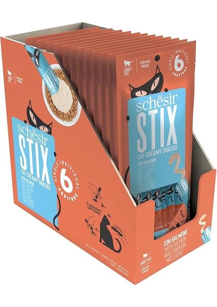 Stix Somonlu Krema Ödül Maması 6X15G fiyatları