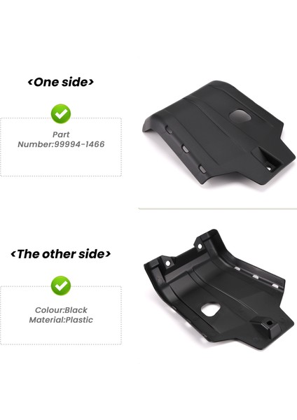 Motokros Motor Şasi Kayma Plakası Kapak Yan Frame Panel Kawasaki Klx 230 KLX230 2020-2023 (Yurt Dışından) fırsatları