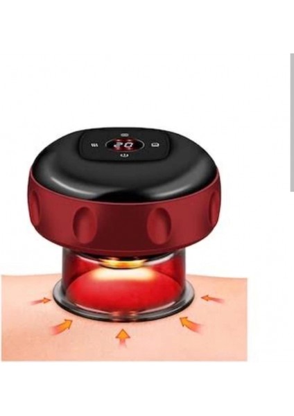 Vakumlu Hacamat Kupası, Şarjlı Kupa Çekme Hacamat LED Işıklı Masaj ve Selülit Kupası modelleri