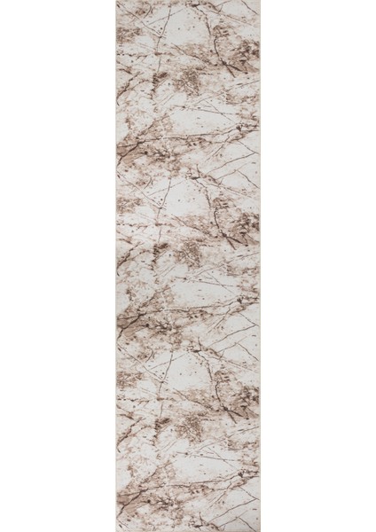 Yıkanabilir Kaymaz Tabanlı Kesme Rulo Halı, Kahve-Bej-Krem, Mavi Renk Seçenekleri fırsatları