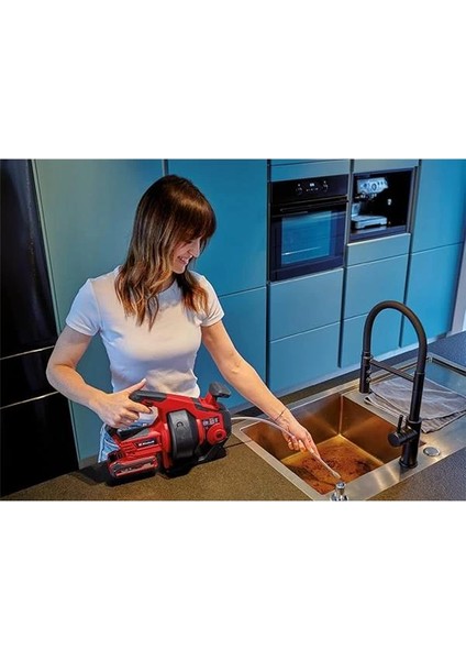 Akülü Boru Açma Makinesi Te-Da 18/760 Li-Solo Power X-Change (18 V, Li-Ion, 7,6 M Temizlik fırsatları