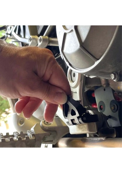 Motosiklet Katlanır Arka Fren Pedalı Uç Plaka Pedi TC125 250 FC250 350 450 701 Enduro 390 Macera Siyah (Yurt Dışından) indirimleri