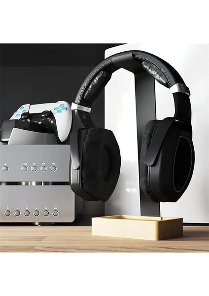 – Kulaklık Tutucu ve Başlık Askısı, Son Derece Dayanıklı Metal ve Bambudan Yapılmış fırsatları