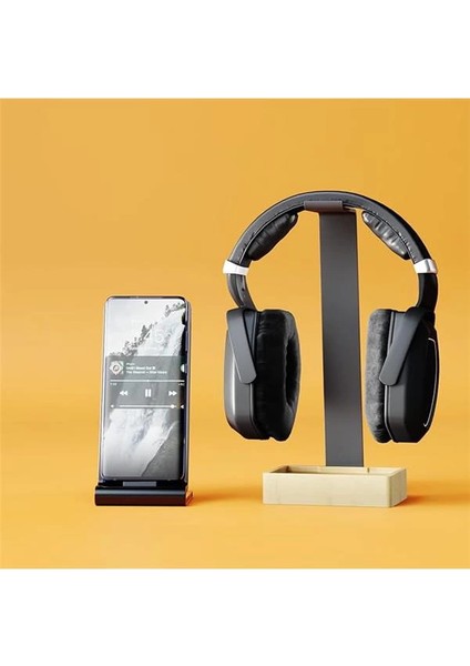 – Kulaklık Tutucu ve Başlık Askısı, Son Derece Dayanıklı Metal ve Bambudan Yapılmış