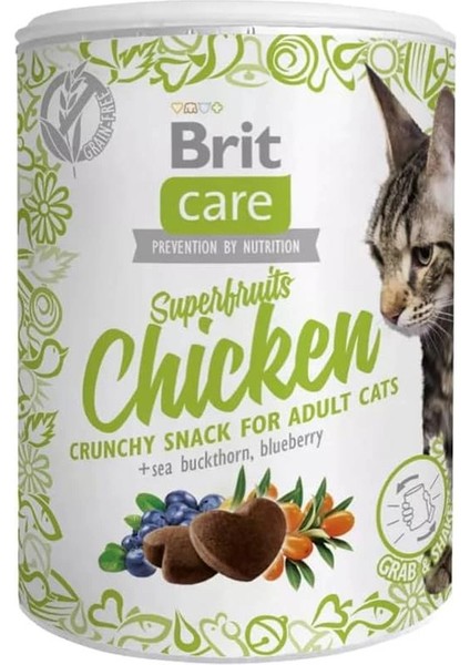 Superfruits Crunchy Snack, Süper Besinli (Deniz Iğdesi ve Yabanmersini), Tahılsız