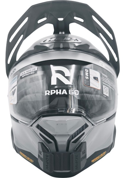 Hjc Rpha 60 Kask uyumlu chinmount aksiyon kamera çene bağlantı aparatı seti indirimleri