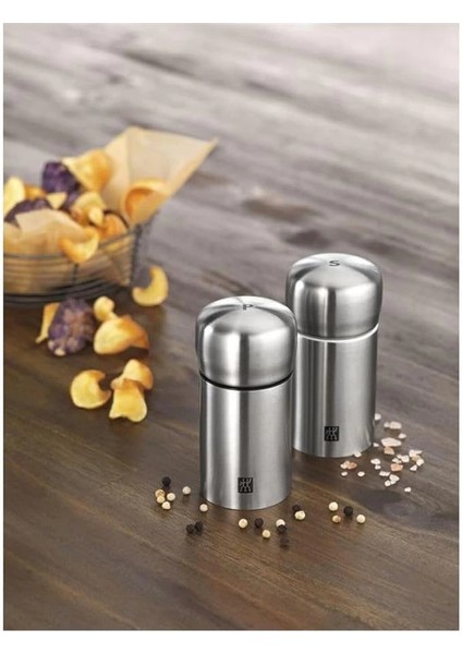Zwilling Tuz-Karabiber Değirmen Seti, Paslanmaz Çelik, Gümüş Rengi, 100 ml fiyatları