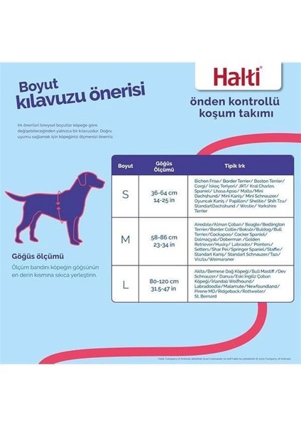 Halti Köpekler Için Önden Kontrollü Göğüs Tasması, Orta Boy modelleri