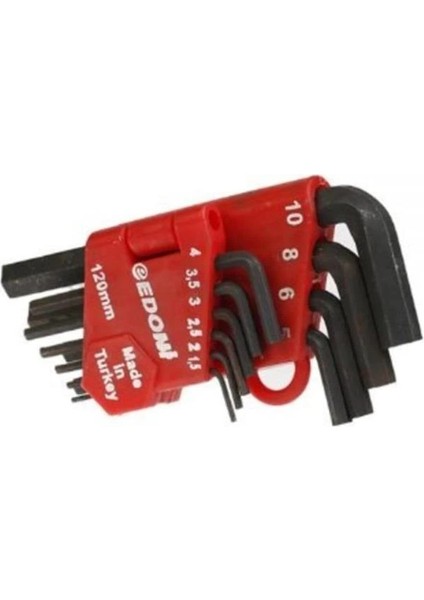 Edoni 10LU 120 mm Alyan Anahtar Takımı
