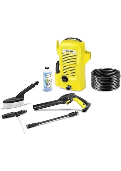 Karcher, K 2 Universal Car Basınçlı Yıkama Makinesi, Yıkama Fırçası, Köpük Nozulu, 0.5lt Araç