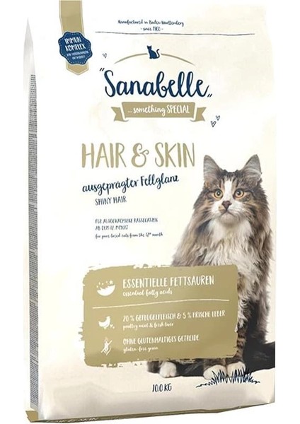 Hair&skin Deri Tüy Saglığı Yetişkin Kedi Maması 10 kg