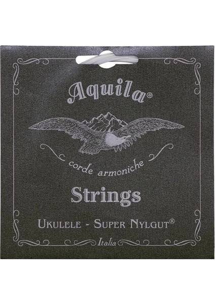 Super Nylgut AQ-106 Saiten Für Tenor-Ukulele, High G, 1 Set Mit 4 Stück