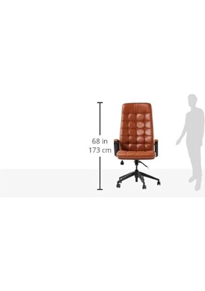Ofis Sprite Müdür Koltuğu - Taba