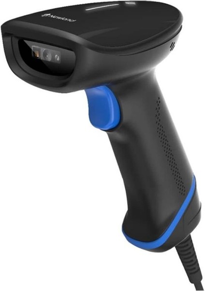 HR2300-SA 2d Karekod Kablolu USB Barkod Okuyucu + Stand