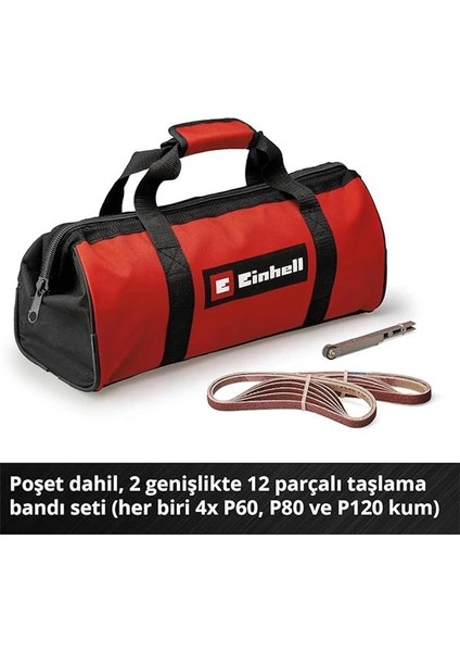 Akülü Bant Eğe Te-Bf 18 Li-Solo Power X-Change (18 V, 1.700 M/dk Hıza Kadar, 9 mm ve 13 mm