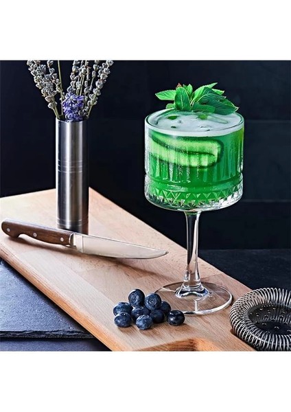 -Elysia Kadeh 4lü Ayaklıklı Sunumluk/kokteyl 001OA