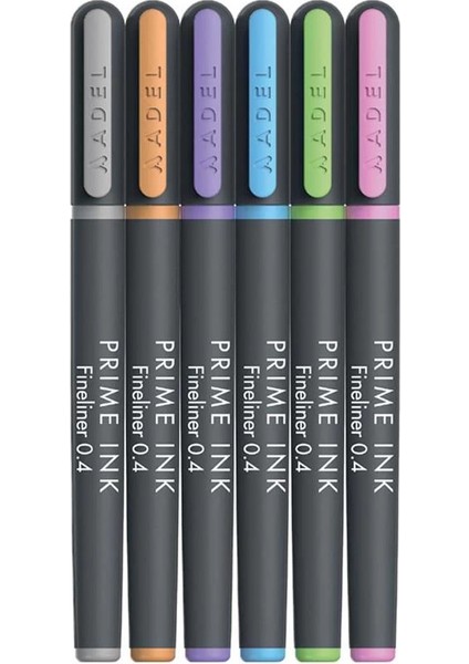 Prime Ink Fineliner 6'lı Pastel Klasik Ince Uçlu Kalem fiyatları