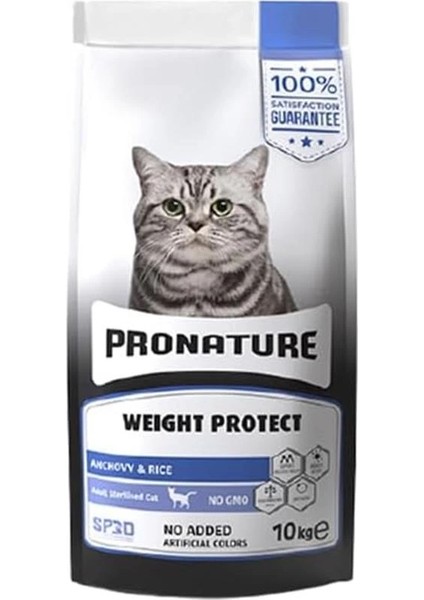 Kısırlaştırılmış Kedi Maması Hamsili 10 kg